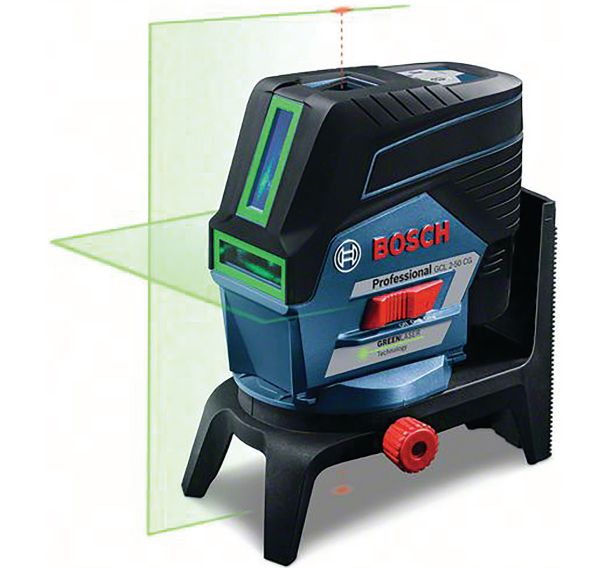 Laser points et lignes GCL 2-50 C avec RM2 et pince Bosch