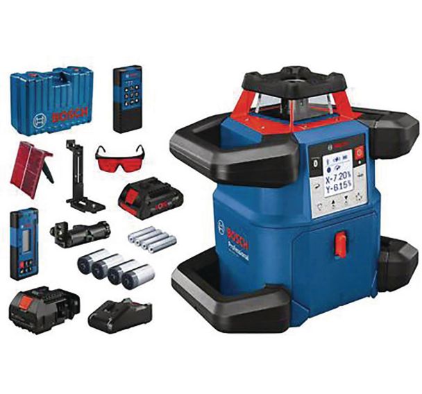 Laser rotatif connecté double pente GRL 600 Chv