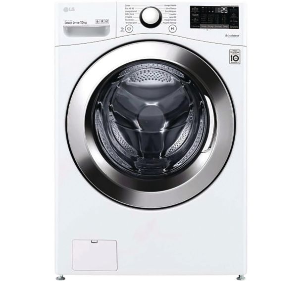 Lave-linge frontal - Capacité 15 kg - Lg - F51P12WH