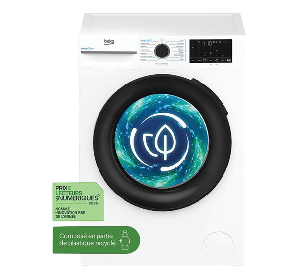 Lave-linge frontal BM3WFU49411B - Capacité 9 kg - Beko