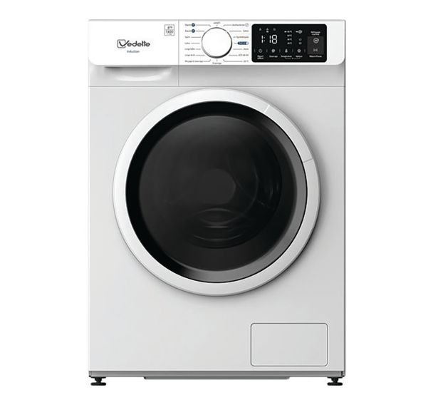 Lave-linge frontal LFVQ384W - Capacité 8 kg - Vedette