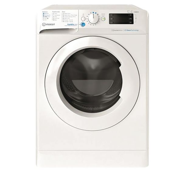 Lave-linge séchant BDE76435WVFR - Capacité 7 kg - Indesit