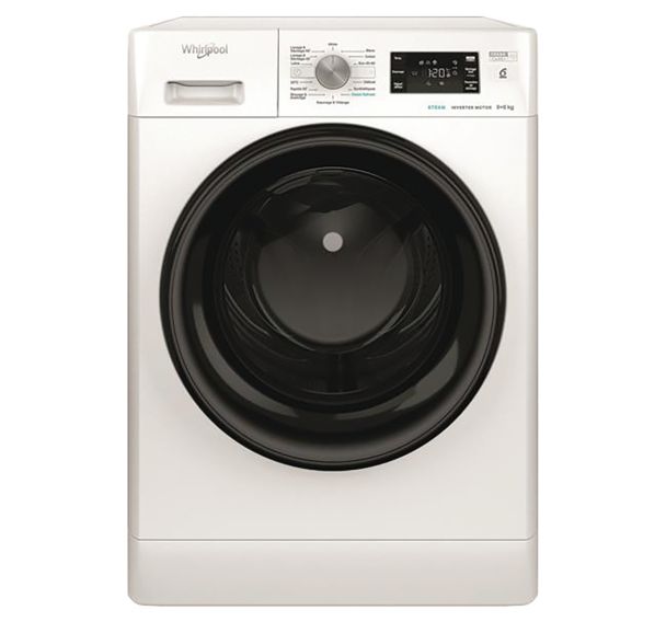 Lave-linge séchant FFWDB964489BVFR - Capacité 9 kg - Whirlpool