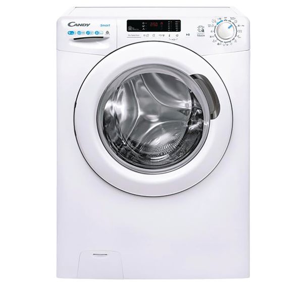 Lave-linge séchant frontal - Capacité 9 kg - Candy - CSWS4962DWE/1-S