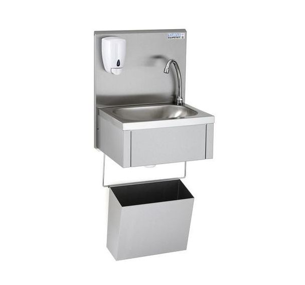 Lave-mains GC - distributeur de savon et poubelle