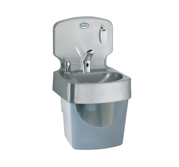 Lave-mains TS2000N sur secteur - pompe à savon manuelle