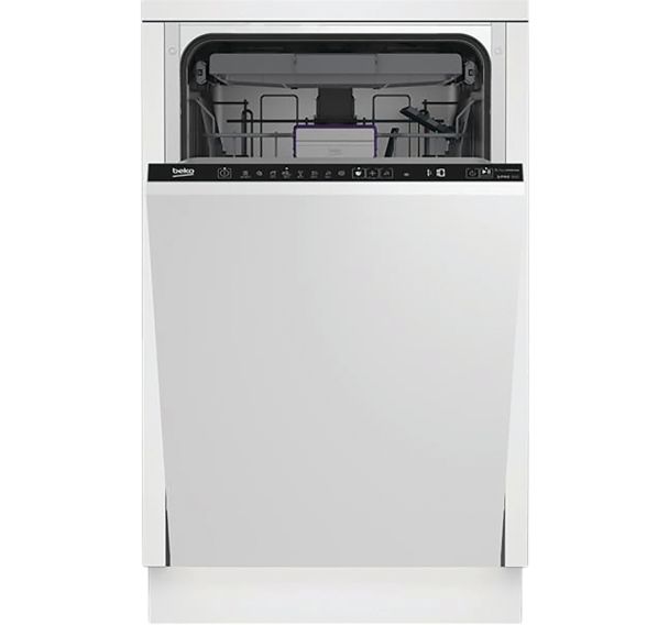 Lave-vaisselle : Tout intégrable : 45 cm : Nombre de couverts : 10 : C - Beko