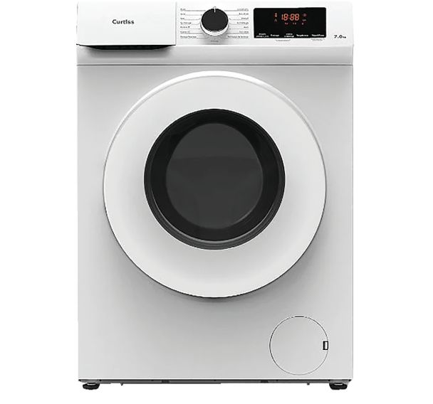 Lave linge frontal 7 kg 1200 tours classe B blanc-Curtiss