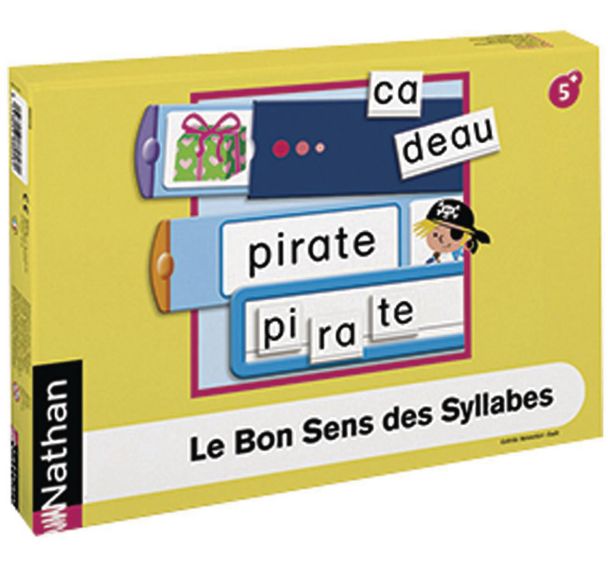 Le bon sens des syllabes pour 2 enfants