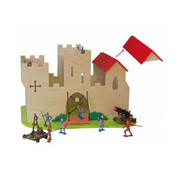 Le château fort du moyen-âge