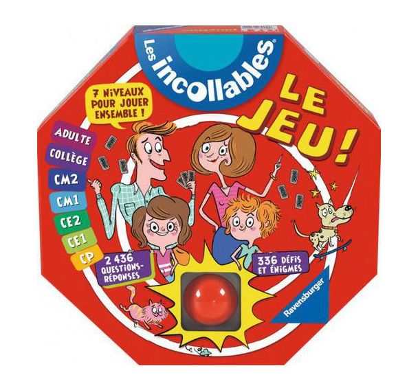 Le grand jeu familial des incollables