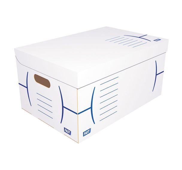 Le lot de 10 caisses FAST archives pour 5 boîtes dos 10 cm