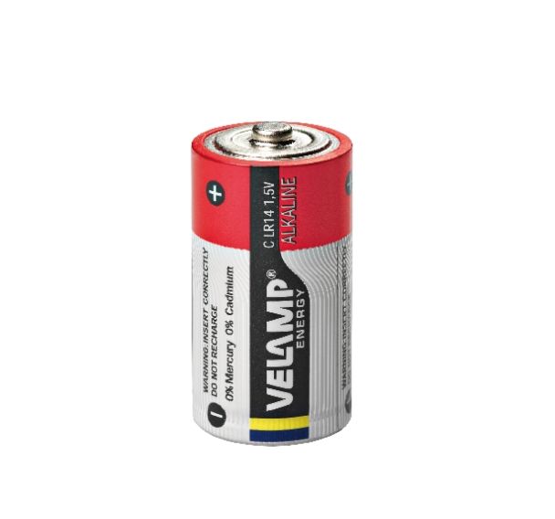 Le lot de 2 piles C (LR14) 1,5 V
