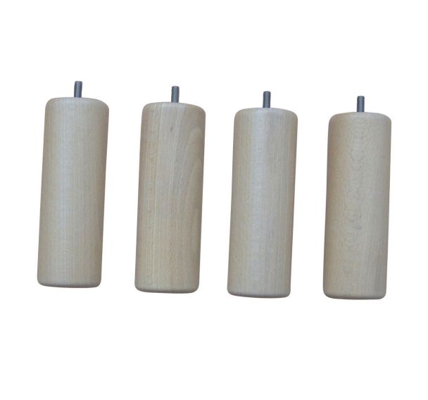 Le lot de 4 pieds pour sommier tapissier