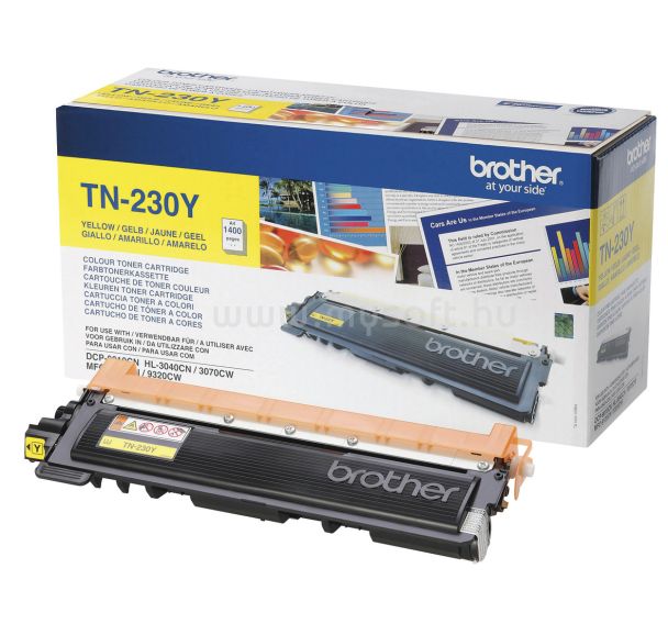 Le toner Jaune BROTHER 1400 pages (TN-230Y)