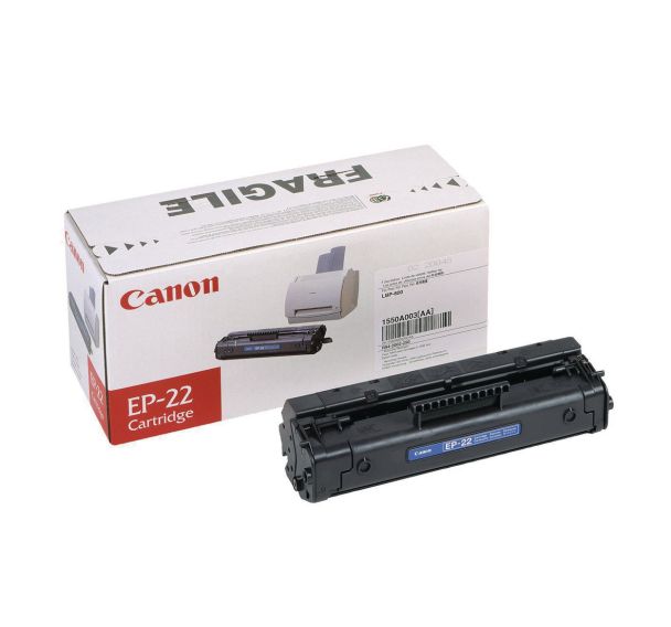 Le toner Noir CANON 2500 pages (EP-22)