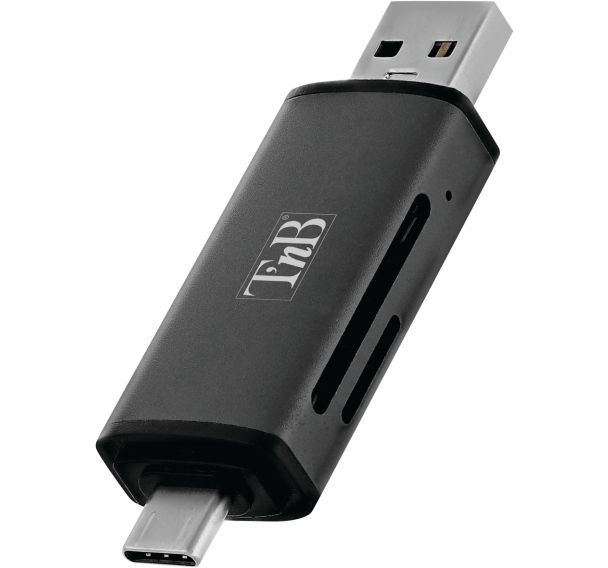 Lecteur USB 3.0 de carte SD et micro SD - Gris