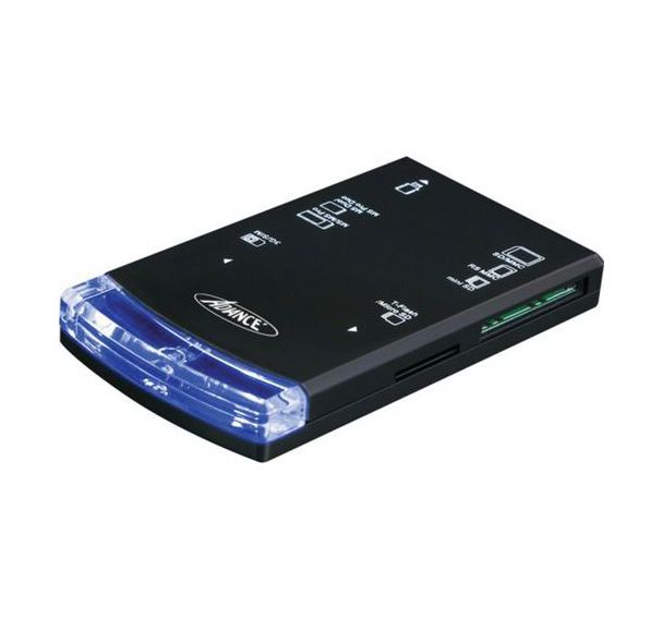 Lecteur de cartes mémoire et cartes SIM USB 2.0