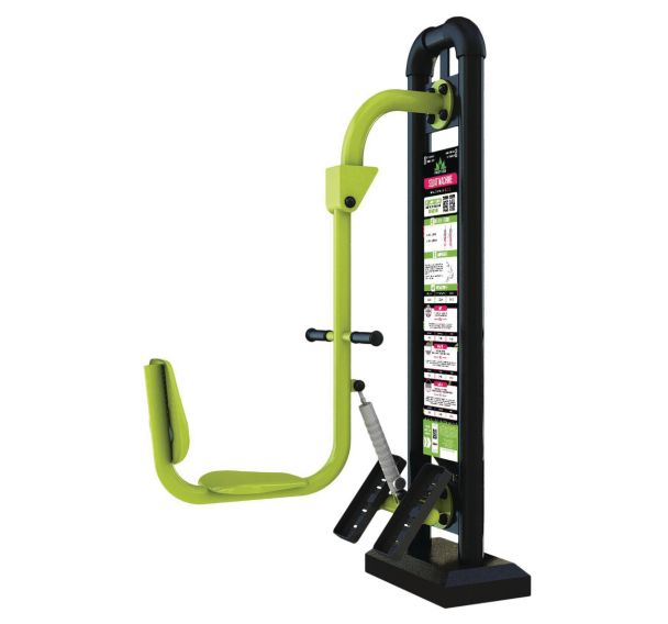 Leg press à piston pour parcours sportif Freetness