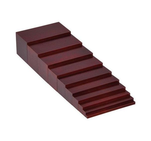 Les escaliers marron