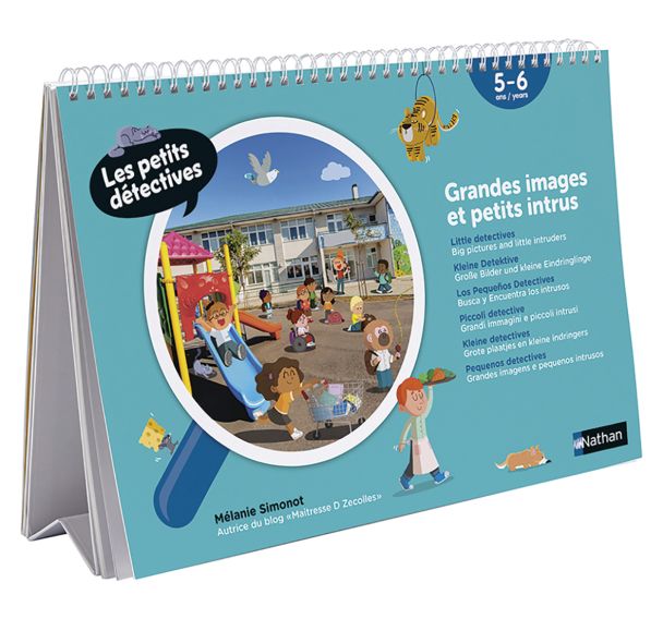Les petits détectives - grandes images et petits intrus-Nathan