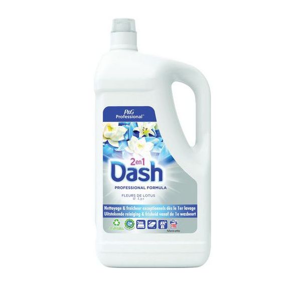 Lessive liquide 2 en 1 - 110 doses - Dash Professional - Lot de 2