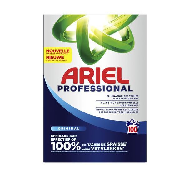 Lessive poudre 2 en 1 - 110 doses - Dash Professional