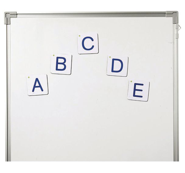 Lettres magnétiques capitales grand format