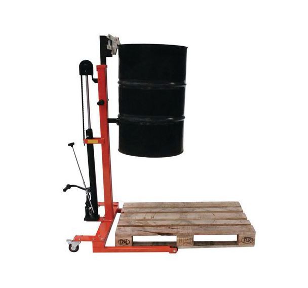 Lève fût métal hydraulique - Force 300 kg