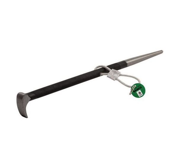 Levier tête bombée phosphatée câble sécurité métal - Bahco