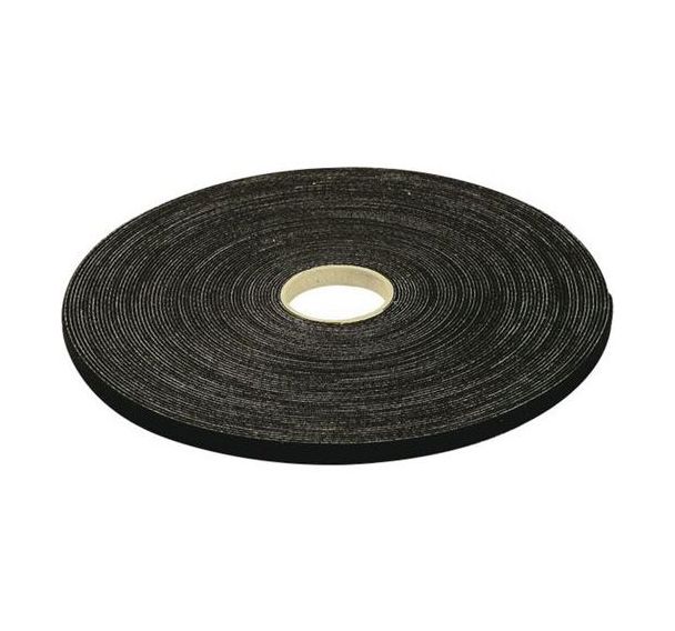 Lien auto-agrippant larg 20 mm / 10m noir