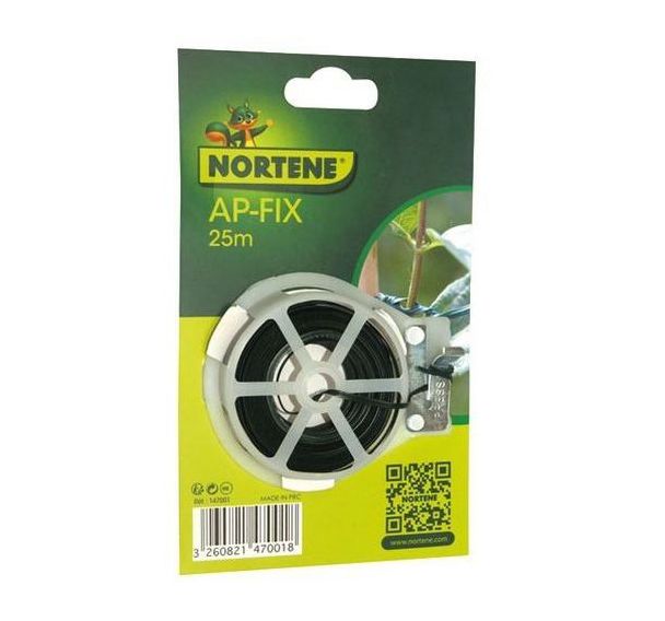 Lien plastique armé - Vert - 25m