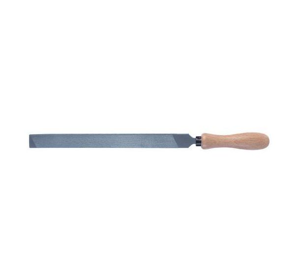 Lime plate mi-douce avec manche en bois - MOB