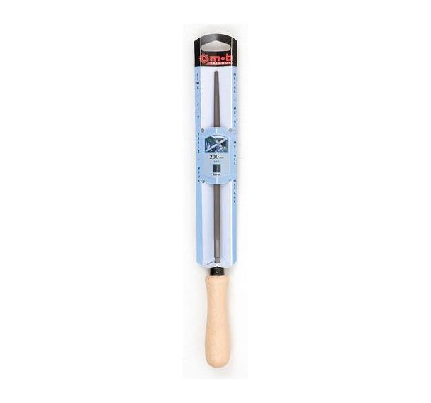 Lime ronde bâtarde avec manche bois - MOB