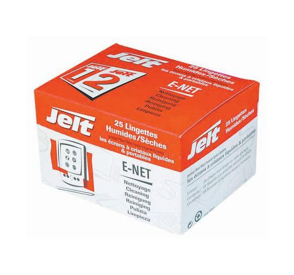 Lingettes nettoyantes E-Net pour écran