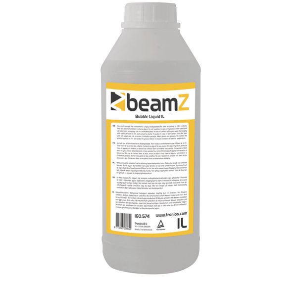 Liquide pour machine à bulles 1L FBL1 - Beamz