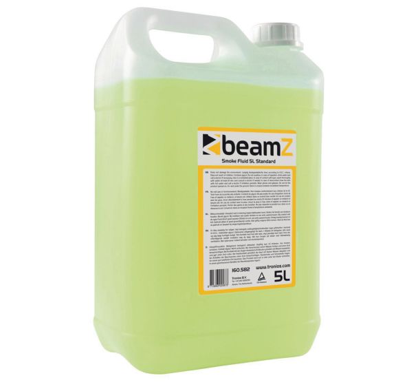 Liquide pour machine à fumée FSMF5S Moyenne densité 5l Jaune - BeamZ