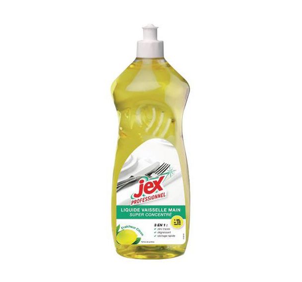 Liquide vaisselle main Jex Professionnel citron - Flacon 1 L ou bidon 5 L
