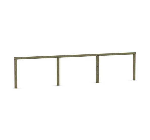 Lisse Trégor extrémité Ø 10 cm H207 cm - pin