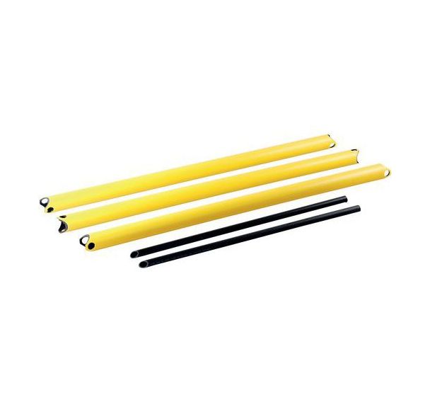 Lisse tubulaire pour barrière flexible modulaire Delta -  Lot de 3 - d-flexx