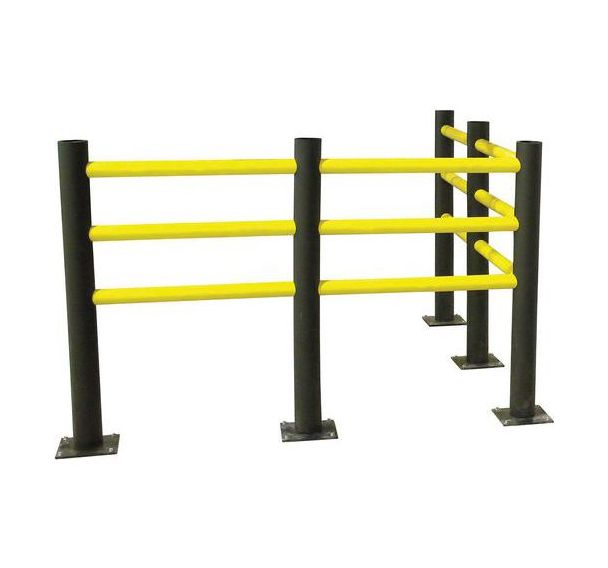 Lisse tubulaire pour barrière flexible modulaire Echo -  Lot de 3 - Dancop