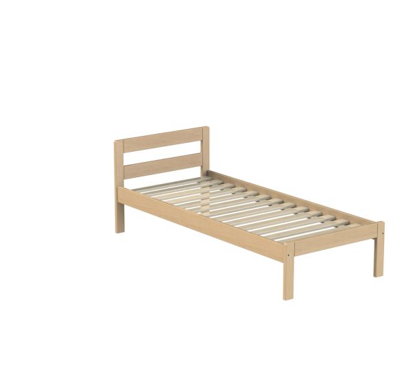 Lit Nova tête 2 traverses sommier à lattes - Manutan Expert