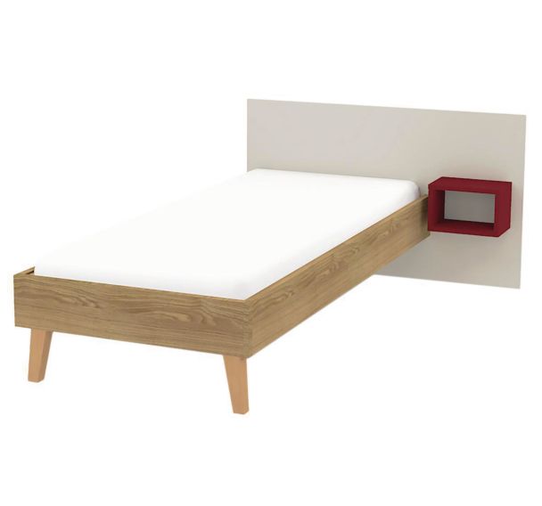 Lit Silphy tête de lit 1 chevet Manutan Expert