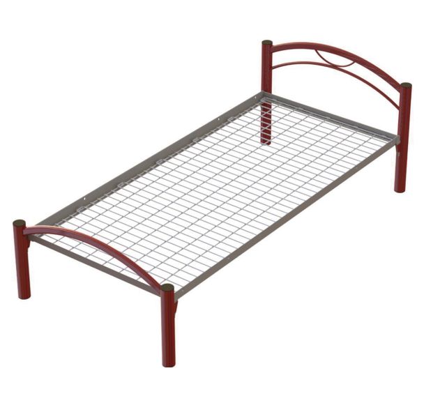 Lit simple Quiétub sommier treillis métal