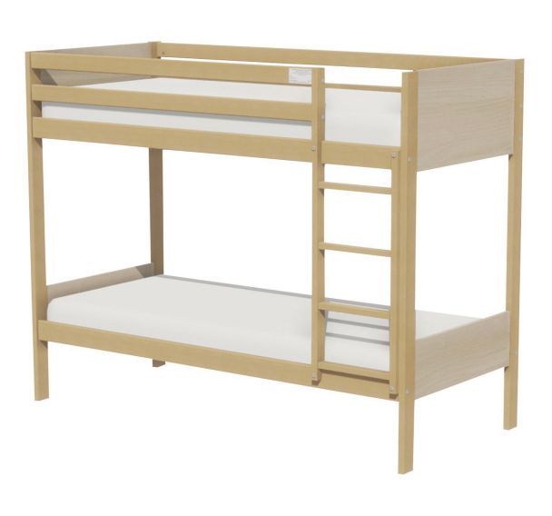 Lit superposé Identité sommier à lattes bois - Manutan Expert