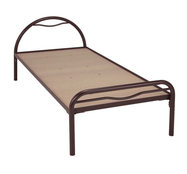 Lit tête arceau métal 90 x 200 cm hébergement Alba Rodet