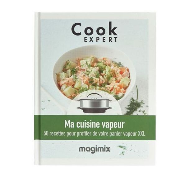 Livre Ma cuisine vapeur pour Cook Expert