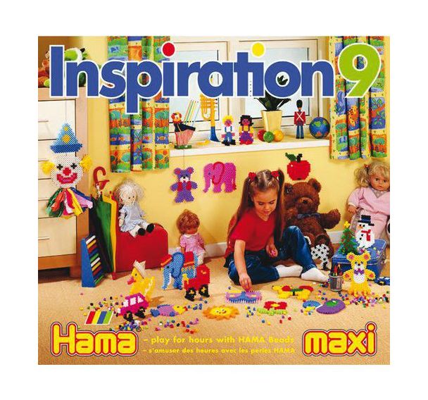 Livre d’idées inspiration 9 perles hama maxi