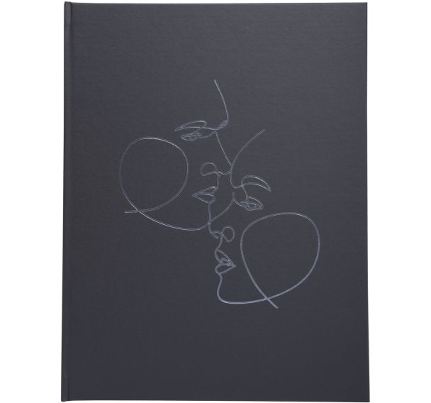 Livre d'or 100 pages tranche argent Art - Exacompta