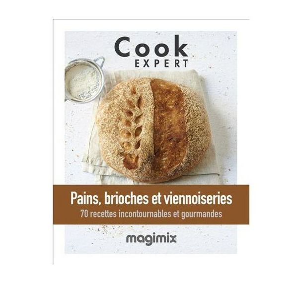 Livre pains brioches et viennoiseries Cook Expert